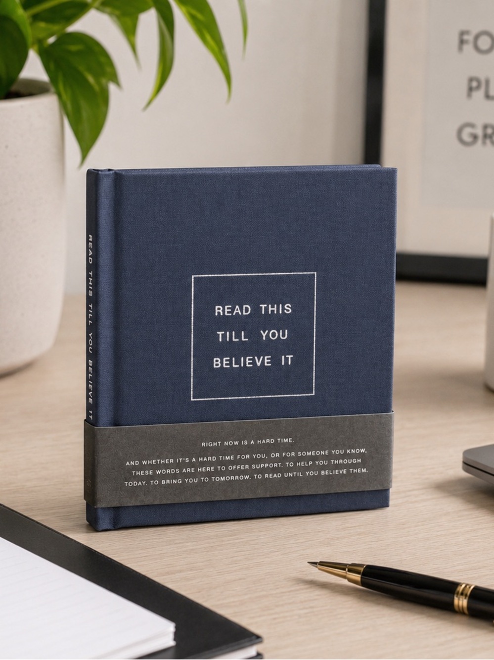 Read This Till You Believe It Book Hardcover Inspirational Gift